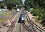 AMTK 207 leads train P080-25 at Boylan